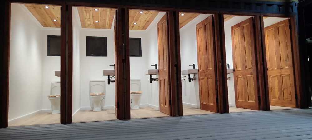 Our new ablutions 